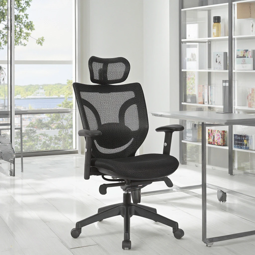 Kabel Attractive Design High Back Computer Luxury Chair Cadeira De Escritrio Mesh Ergonomic Office Chair