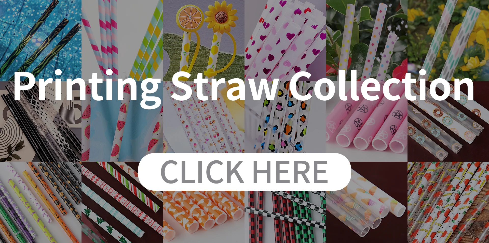 Petg Plastic Inner Spiral Straw,Bling Bling Reusable Straws,Colored