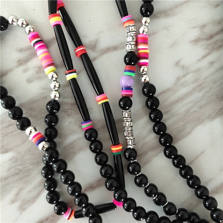 Роскошный акриловый пластиковый жемчужный ремешок для телефона с бусинами, модный ремешок с бусинами для сотового телефона