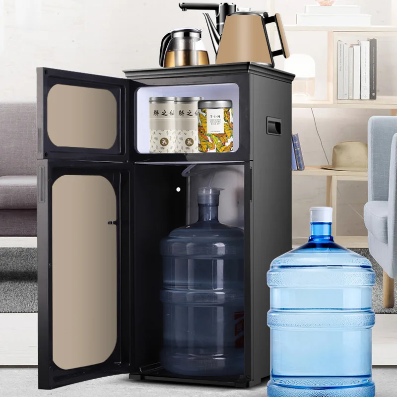 Vertical Hot And Cold Automatic Bottled Water Intelligent Tea Bar