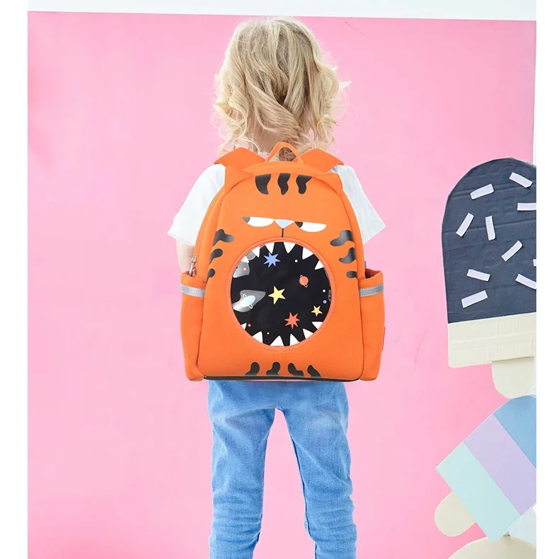 Supercute Large Capacity Waterproof Kids Backpack Cartoon-Printed Back to School School Bag for Children