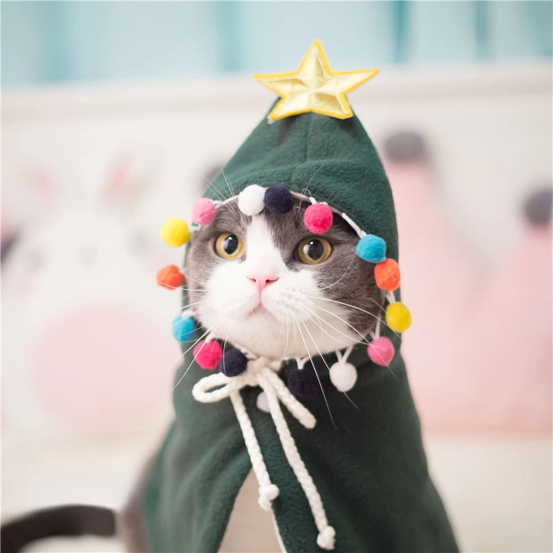 white christmas dresses Cat Clothes Christmas Sweater main image 0