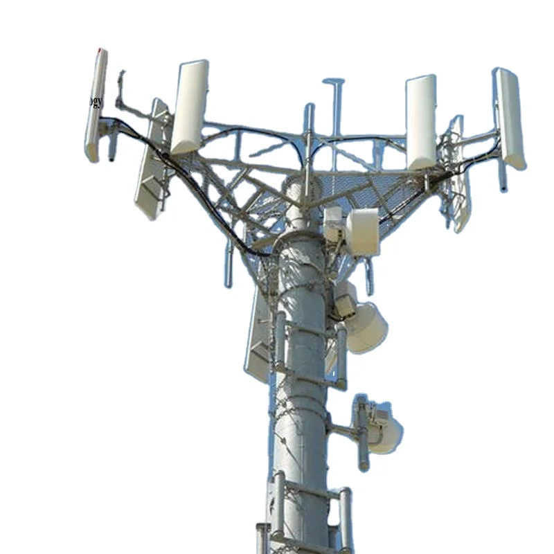 最新のデザインの多様な用途に対応したWiFi通信用鋼管モノポール