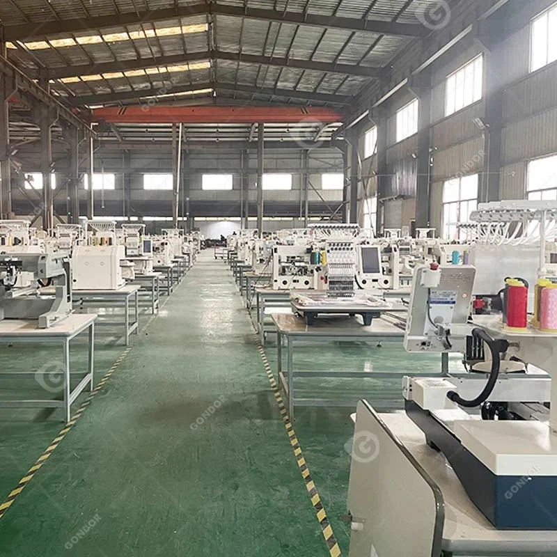 Computerized Multihead Industrial Embroidery 4 Cabezal Bordar Broderie Industrielle Maquina Bordadora De Gorras Machine