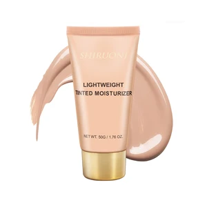 Private Label Vegan Tone-Up Cream Natural Hydrating Glowing Skin Tinted Moisturizer Glycerin Vitamin E Face Skin Smooth