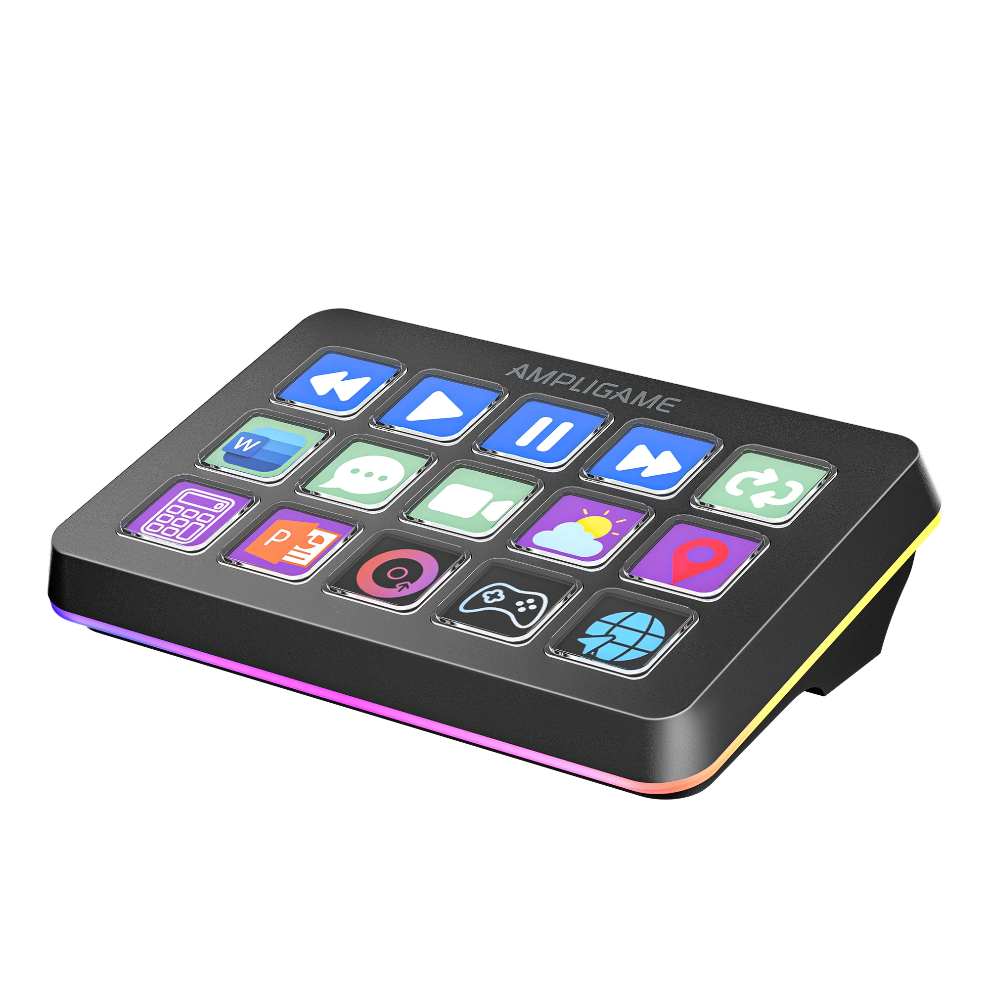Amazon | FIFINE Stream Controller 15キー配列 ストリーム