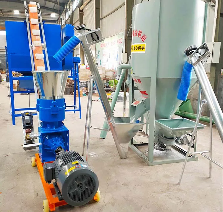 Feed Hammer Mill Mixing Machine Crusher and Mixer Combined Machine for Animal Feed