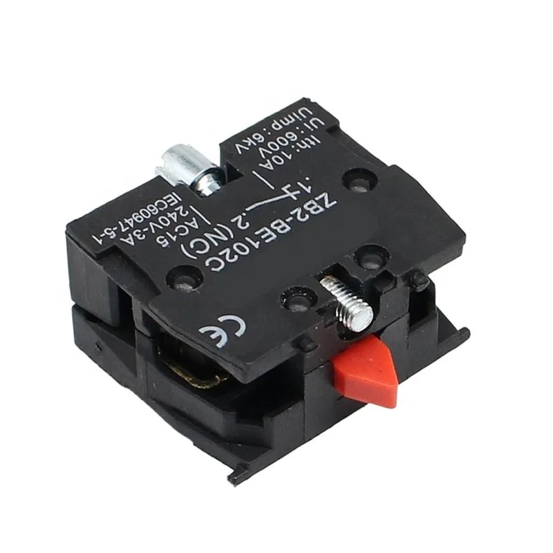 XB2 22mm Flush Flat Momentary Reset Push Button Switch
