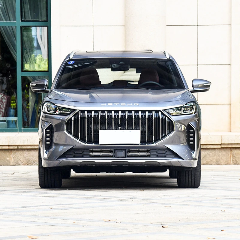 Chinese Petrol Cars Vehicle Jetour X70 Plus English Russian Spanish Language System Gasoline Car
