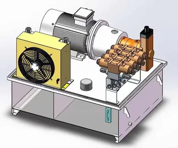 415v Hydraulic Power Pack Electric Hydraulic Power Unit Hydraulics System for Machinery