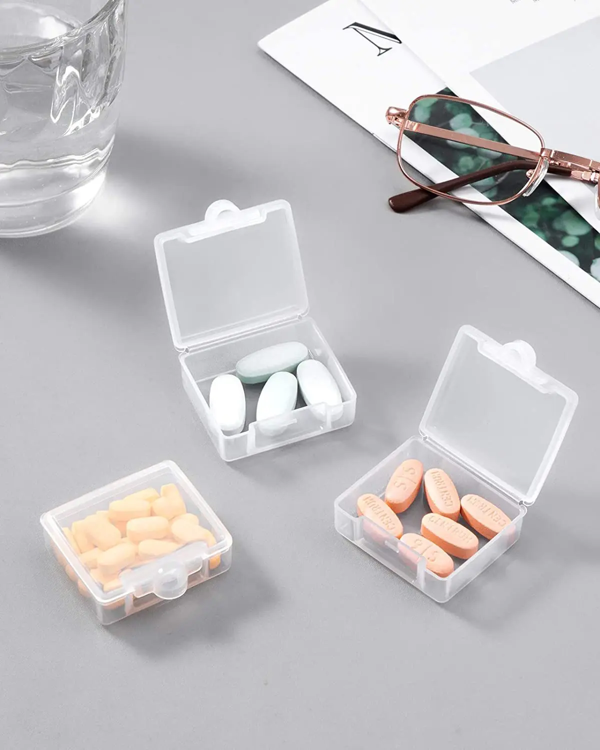 New medicine box  single compartment storage box set box Convenient medicine supplier