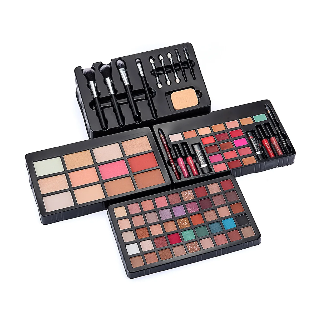 Caja De Maquillaje Profesional Para Niñas,Kit De Maletas Completas,Pinceles  Para Lápiz Labial,Conjunto De Maquillaje - Buy Lápiz Labial Y Sombra De  Ojos Conjunto,Maquillaje Profesional,Kits De Maquillaje Para Niñas Product  on 