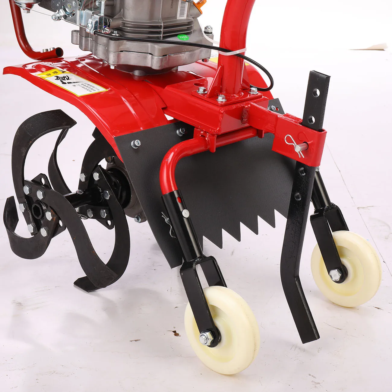 Agricultural Farming Compact Home Use Rotavator Walking Tractor Mini Power Tiller Cultivators