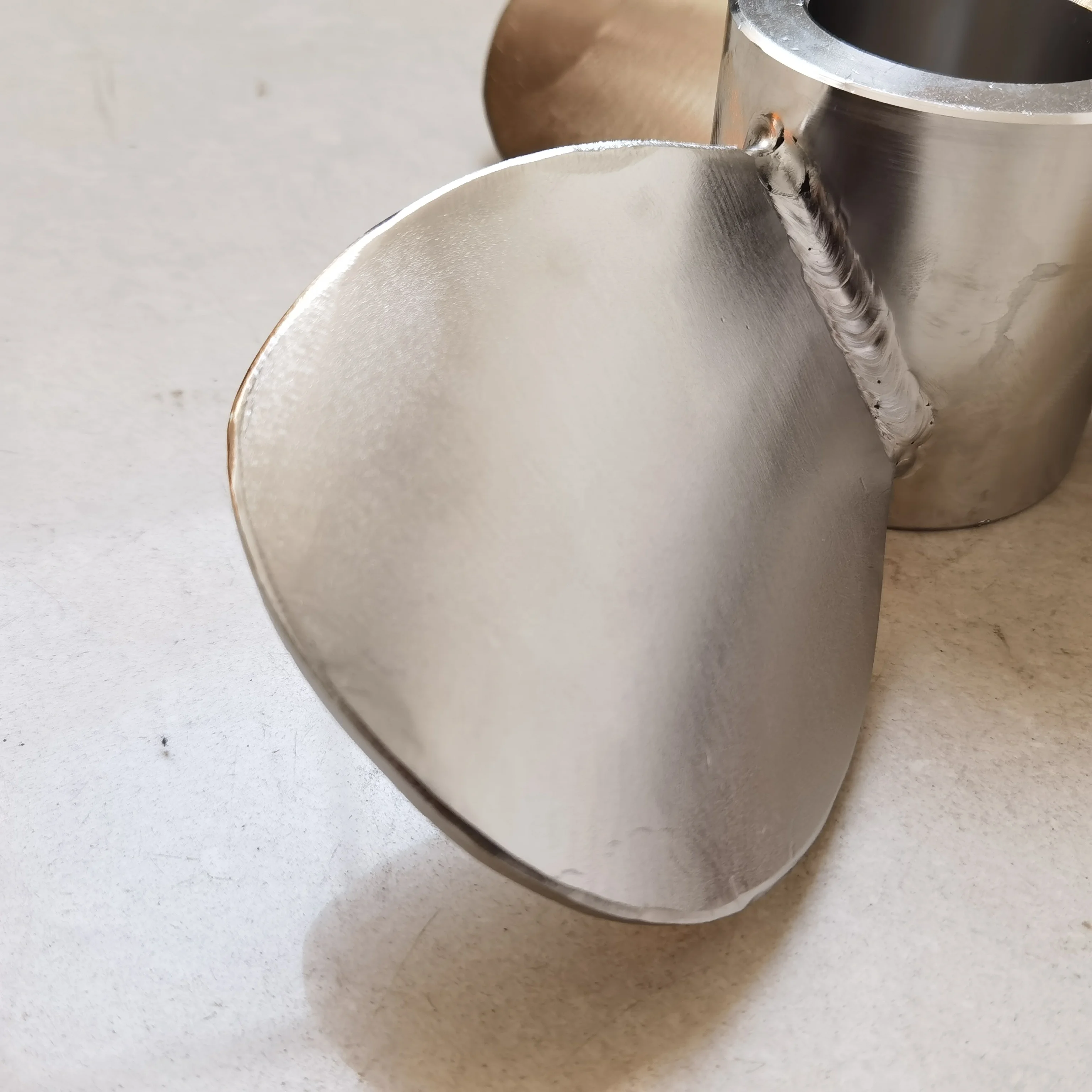 High Solidity Hydrofoil Propeller Impeller Agitator Broad Blade Homogenizer for Efficient Mixing of Chemicals & Plastics