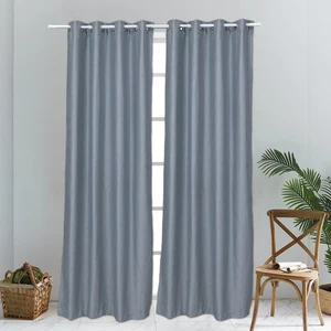 Honeymoon China Factory Supply Custom 100% Polyester Hotel European Black Out Blackout Curtain for Living Room Bedroom