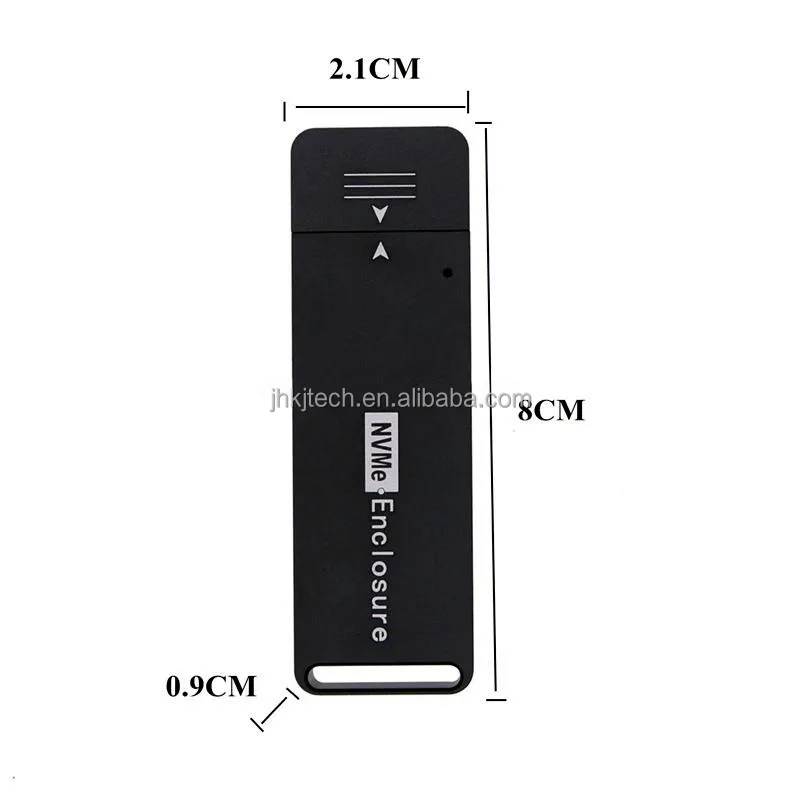 Корпус для SSD NVME M.2 10 Гбит/с PCIE протокол к USB Type A 3 1 адаптер NGFF корпус