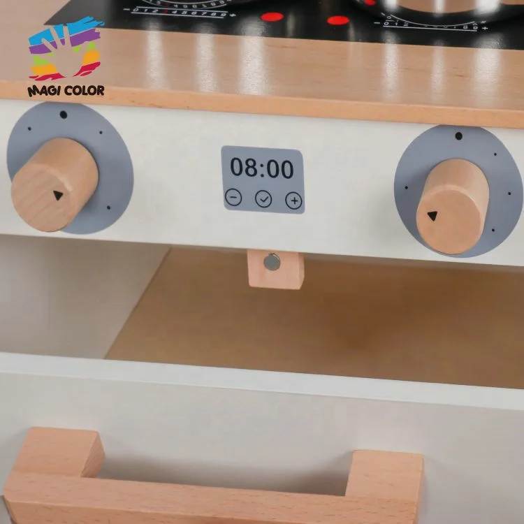 New Released Cooking Game Simulation Wooden Kitchen Set Toy for Kids W10C547C