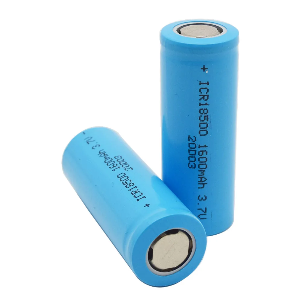 Li-ion Rechargeable 3.7v Icr18500 1400mah A Size Li Ion Battery Icr ...