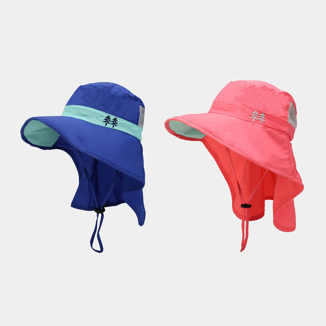 Choose from different colors Outdoors Sun Protecting Flap Hat 