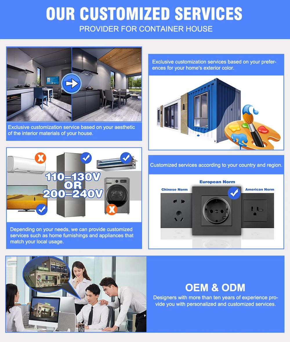 40ft Prefab Shipping Container Homes - Data Center Solutions