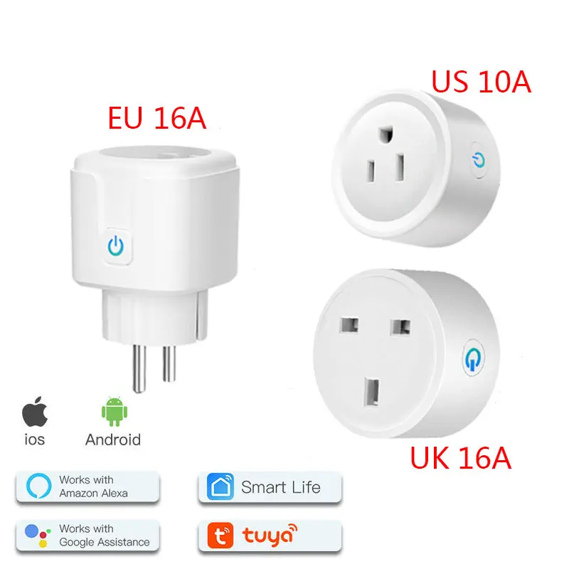 Wireless Outlet Socket with US Plug - Remote Controlled Power Receptacle  for