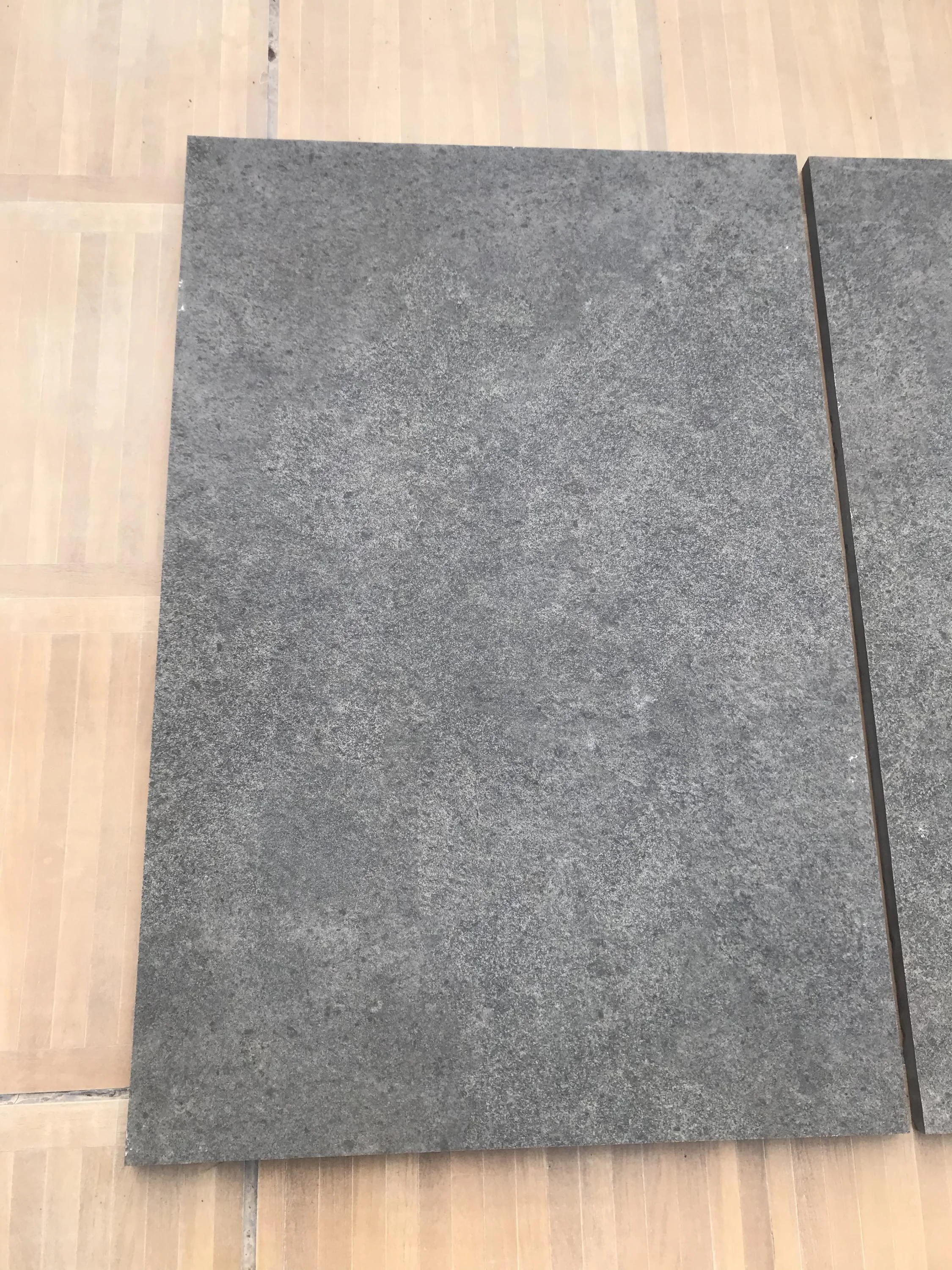 R11 Europe Export Quality Heavy Duty Porcelain Monolith Nero Outdoor Cheap Tiles 600x600x20mm Direct From Vistaar Factory India