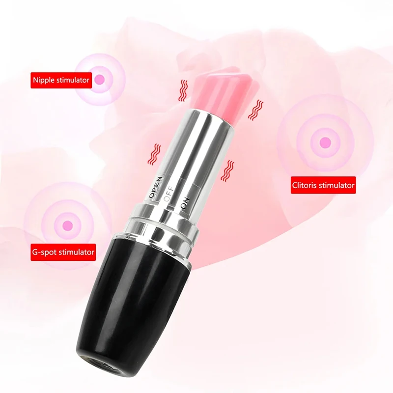 Amoura clitoral bullet vibrator product display with color options