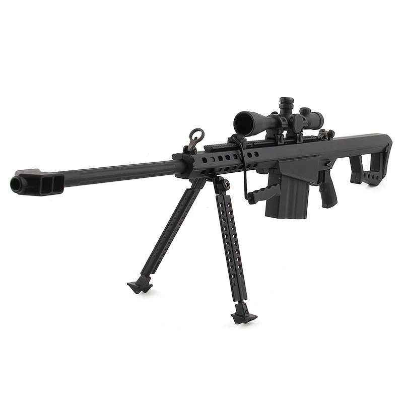 Barrett Soft Plastic Bullet Brinquedo Arma Sniper Rifle Armas Blaster  Militar Toys Modelo Para Presentes Crianças Jogo Ao Ar Livre Adereços De  $93,49