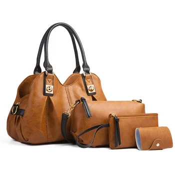 Wholesale New Fashion Leather Ladies Bags Handbag Shoulder Crossbody Luxury Women Handbags