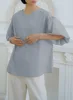 Grey v-neck