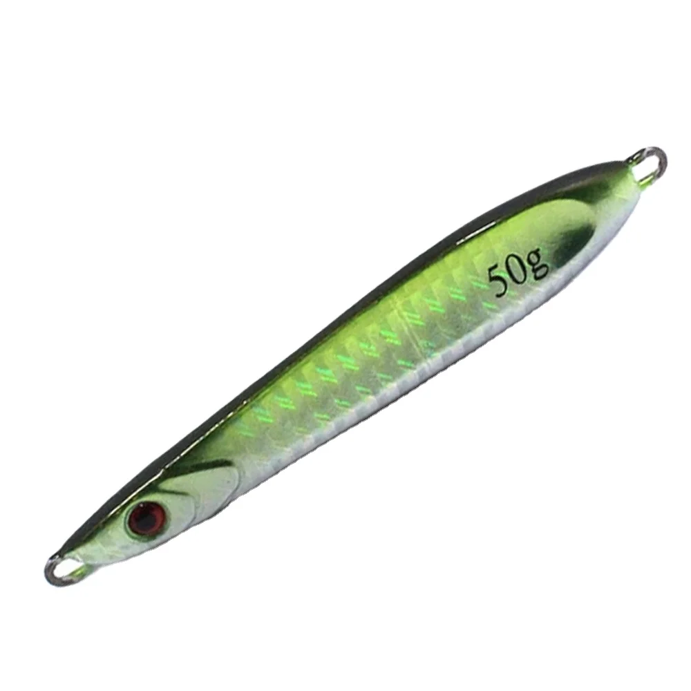 Metal Jig 50g Saltwater Deep Sea Fishing Lure New Slim Fish Jig Lure Buy Jig Lure Deap Sea Fishing Lure Metal Jig 50g Product On Alibaba Com