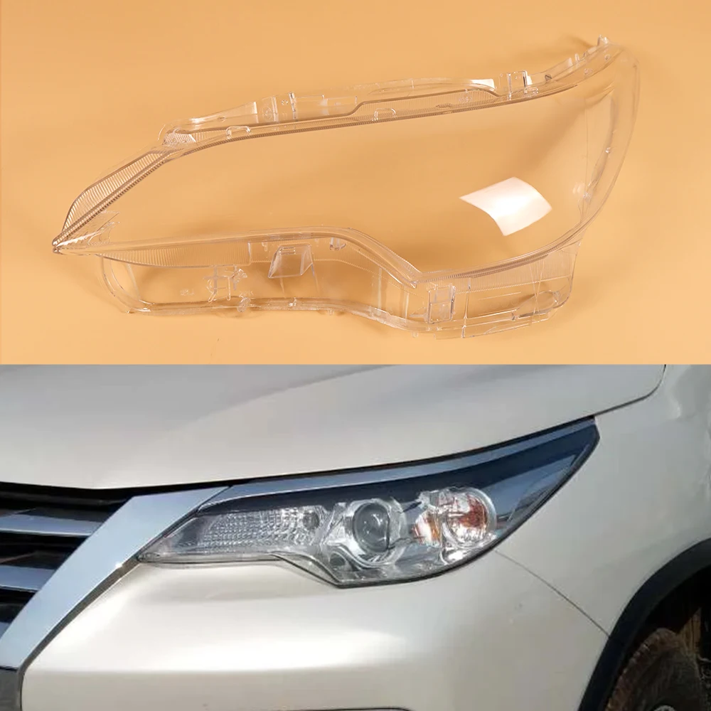 Car Front Headlight Lens Cover Auto Headlamp Lampshade Glass Lampcover Head  Lamp Light Cover For Toyota Fortuner - Buy Headlight Glass Cover For Buick 