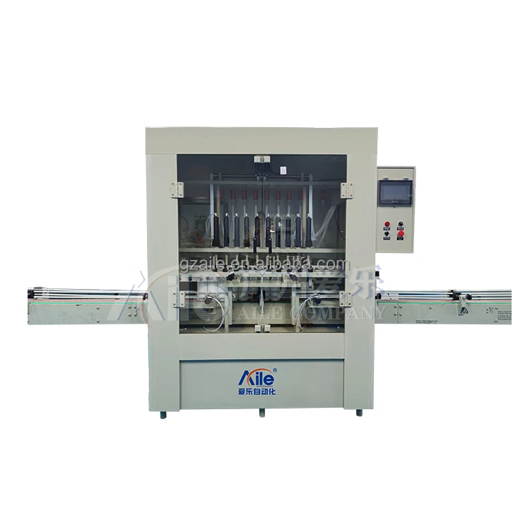 High Accuracy Corrosive Filling Equipment for Hand Sanitizer Acid Liquid Ten Heads Anti Corrosion Filling Machine