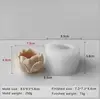 White Lotus Candle Holder