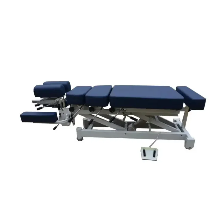 Professional Manual Hospital Physiotherapy Bed with Chiropractic Spinal ...