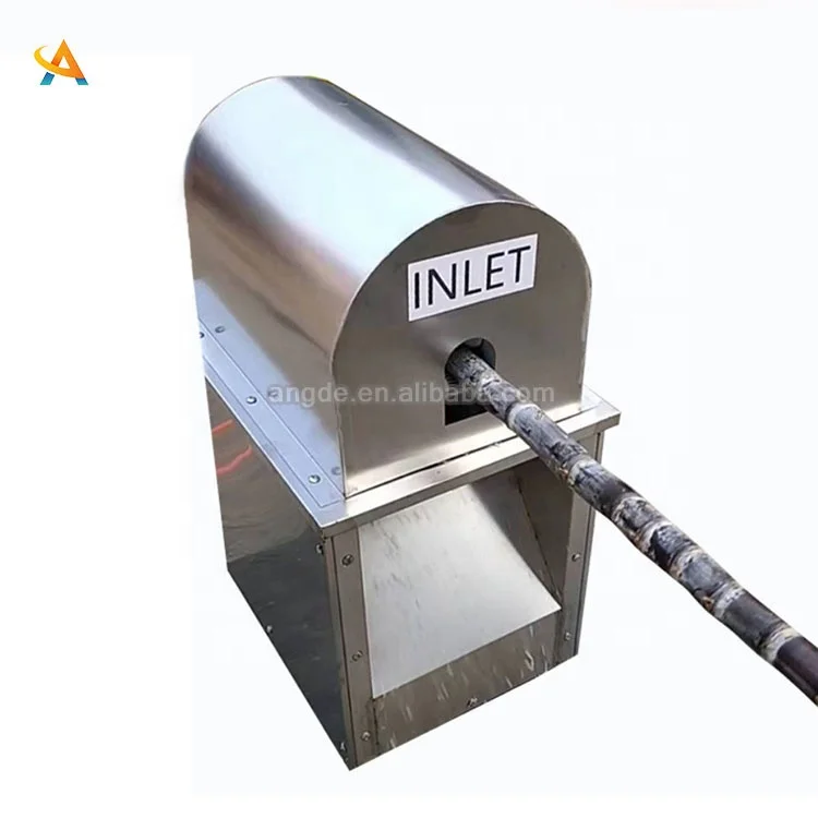 Automatic Sugar Cane Peeling Machine Fast Sugar Cane Peel Scraping Machine Good Output Sugarcane Peeler