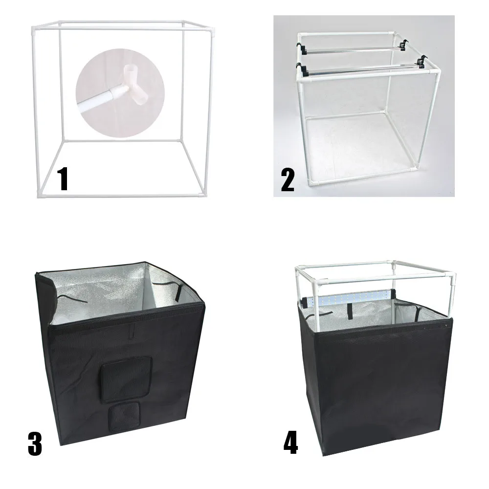 Cpyp световой короб 60*60 см складной светодиодный Лайтбокс для фотостудии коробка с 3 вида цветов фона для ювелирных изделий игрушка для детской фотосессии; Аксессуары