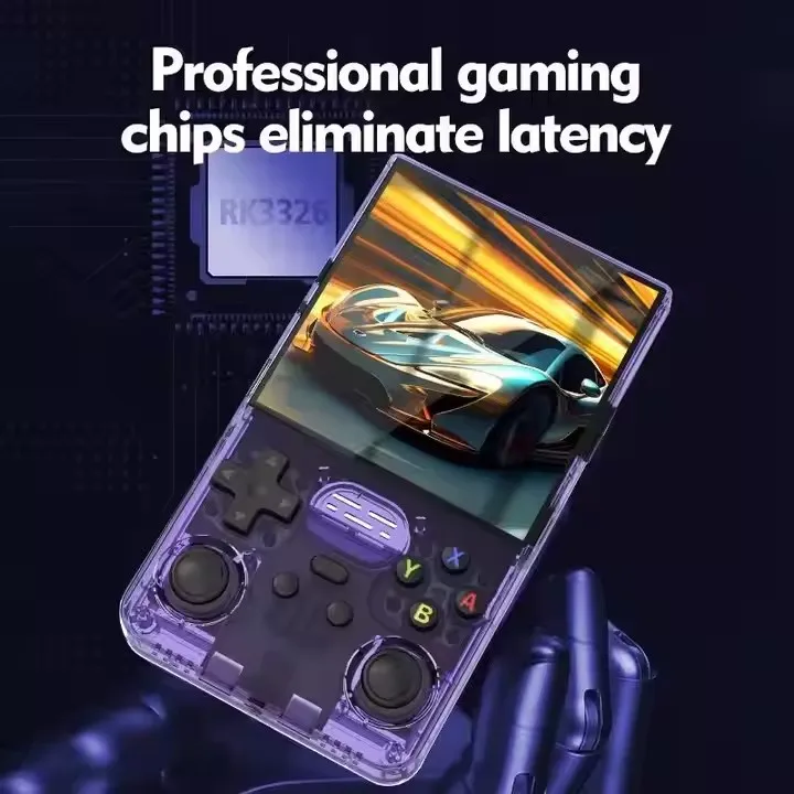 NKIWI R39 MAX Handheld Video Game Console - 4 Inch IPS Screen