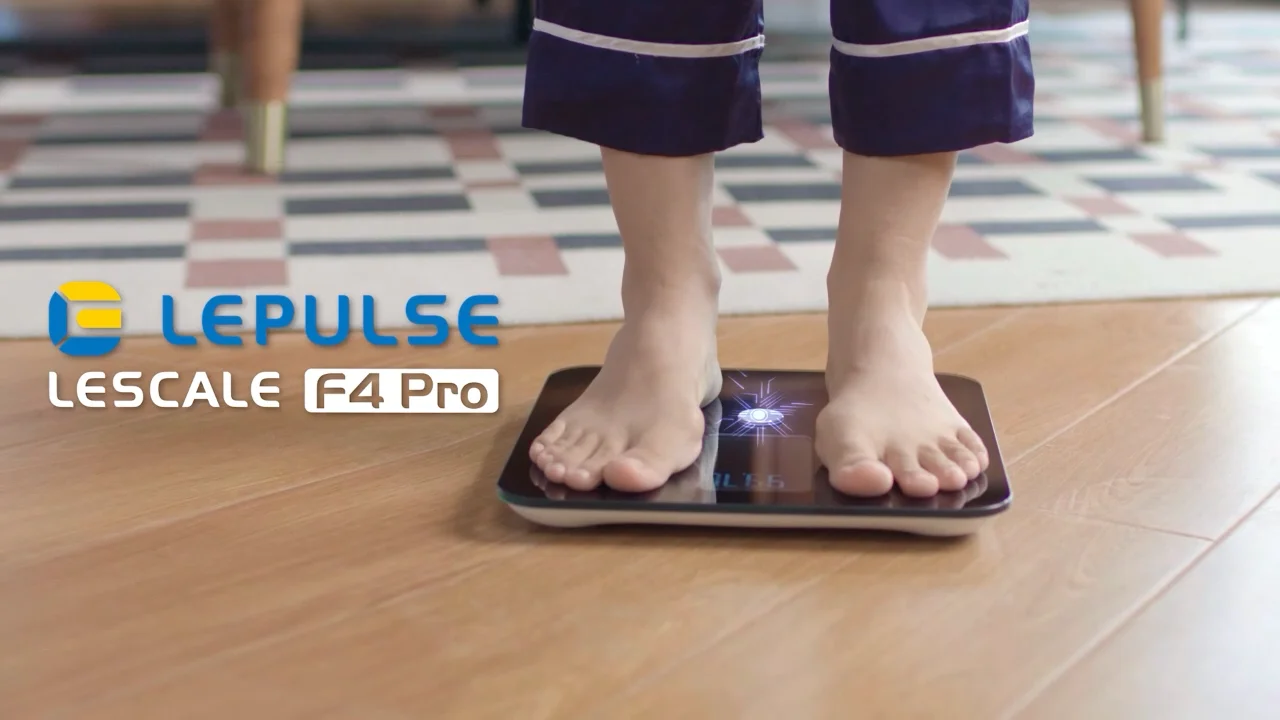 Lepulse F4 Pro Large Display Smart Body Fat Scale