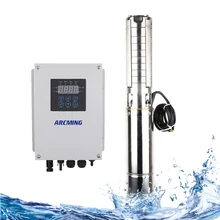 ARSC-4-6.5-55-48-550 Customized solar deep well water pumps solar pumps water pump kit irrigation 550w