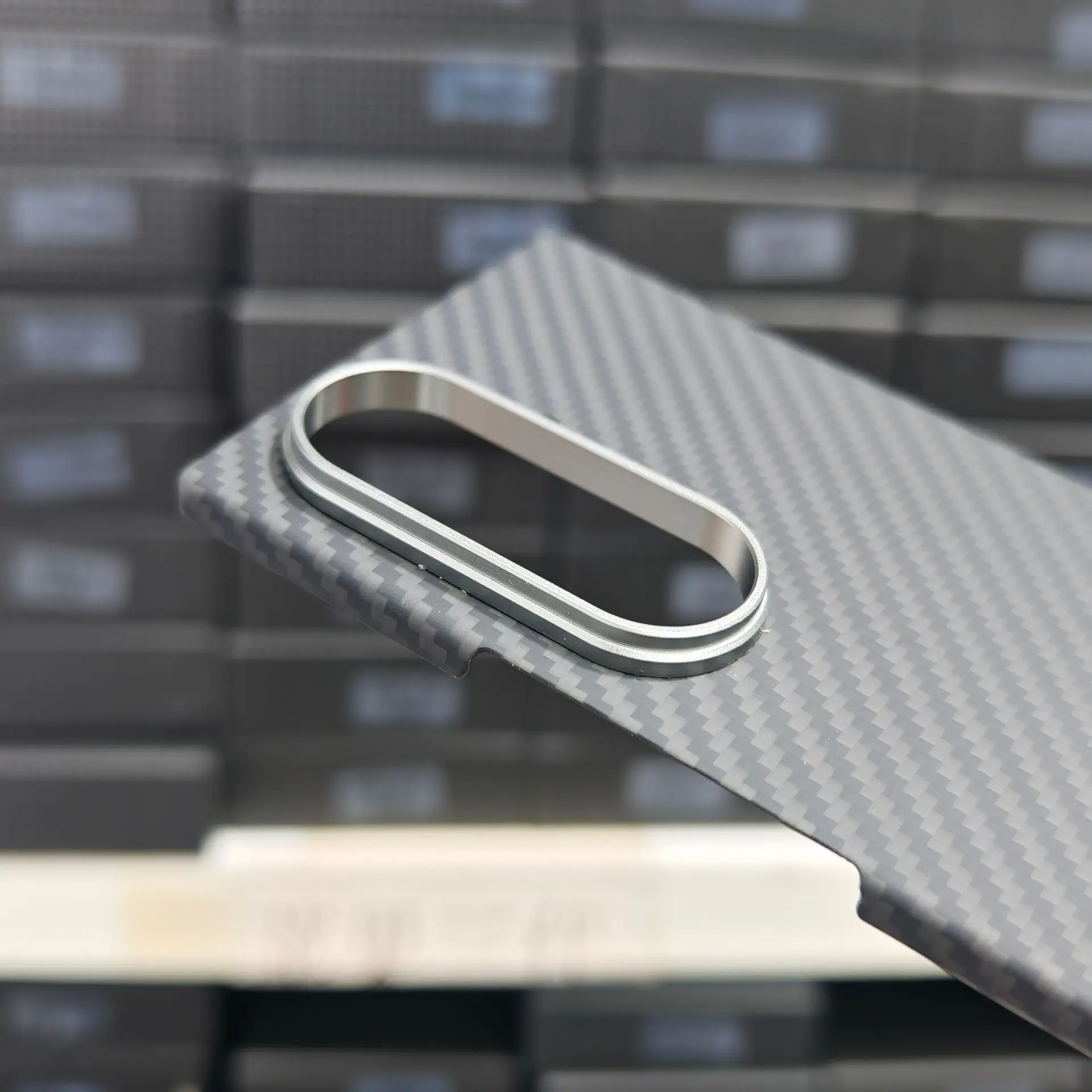 product laudtec custom real carbon fiber phone case for samsung galaxy z fold7 fashion aramid fiber phone cover magnetic protection case-4