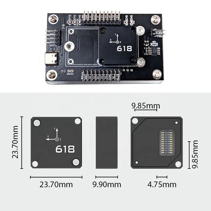 Multi-Axis MEMS 618 IMU for Precision Sensing