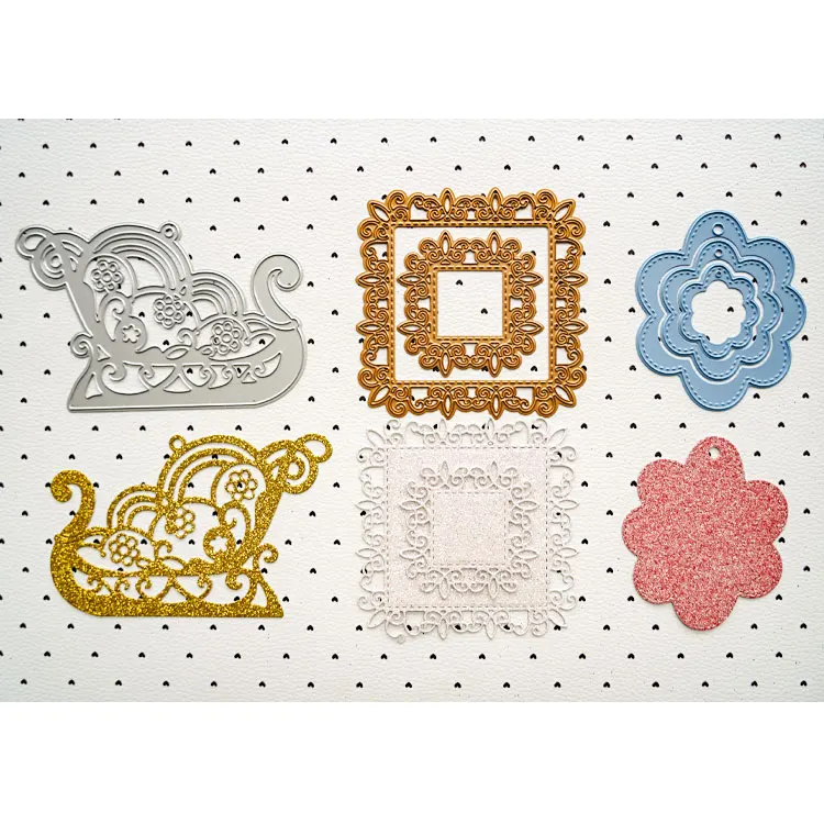 Fustella Stella Di Natale SENHAI - 27 Fustelle Per La Creazione Di Biglietti Stencil Natalizi In Metallo Per 1197794 - Foto 6