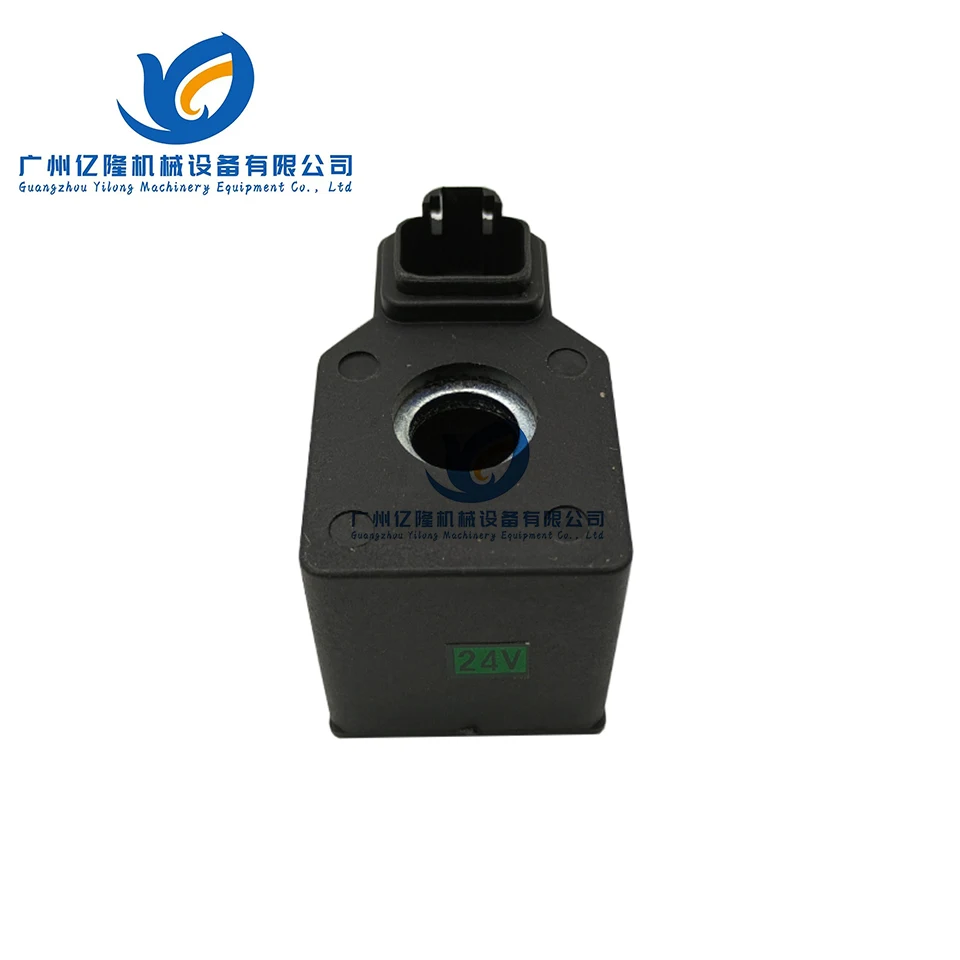 For Hyundai R210/215/225/275/335-9-9t Vs Pilot Safety Lock Solenoid Valve Coil 24V Excavator Accessories Digger Digging R-9