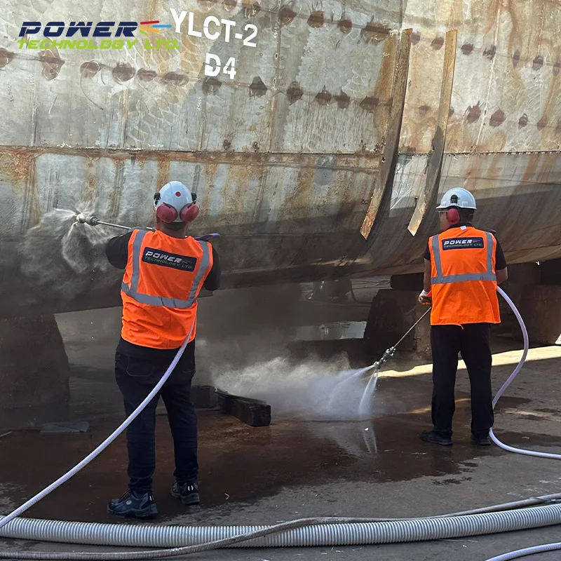 Automatic Boat Cleaning Robot with Rust Remove Pump Unit New Condition for Car Wash Shops and Optics Industries