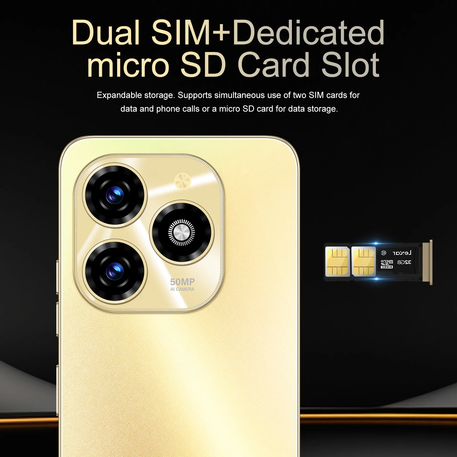 Global Version Dual Sim Cards Phones Mobile Android
