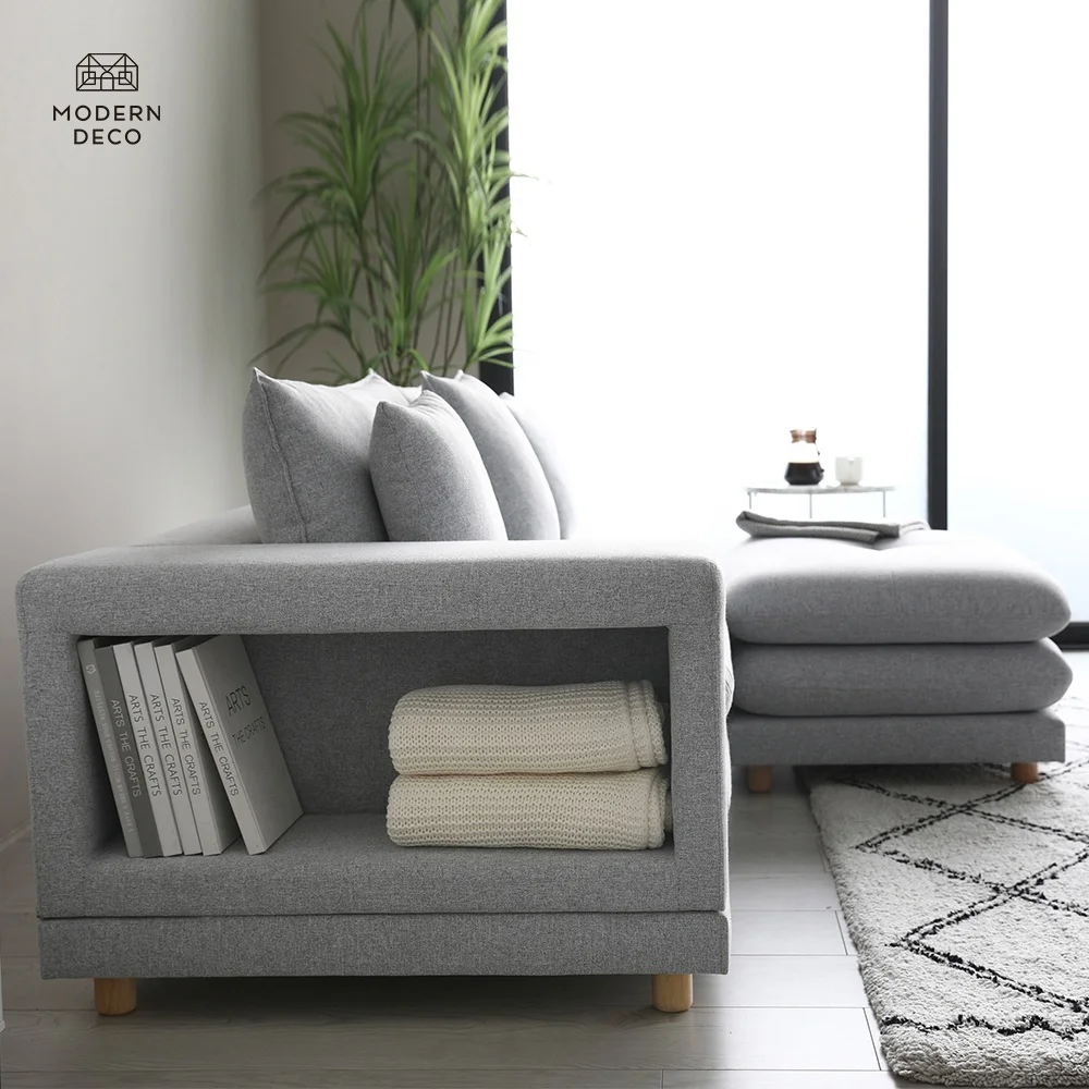 Sofa Ruang Tamu Modern Gaya Jepun Kain Sofa Seksi