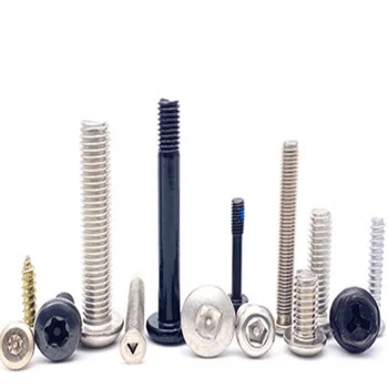 Plum Screw Anti-Theft Anti-Disassembly Safety 6063 Aluminum Alloy Flat Head Plum Screw inside