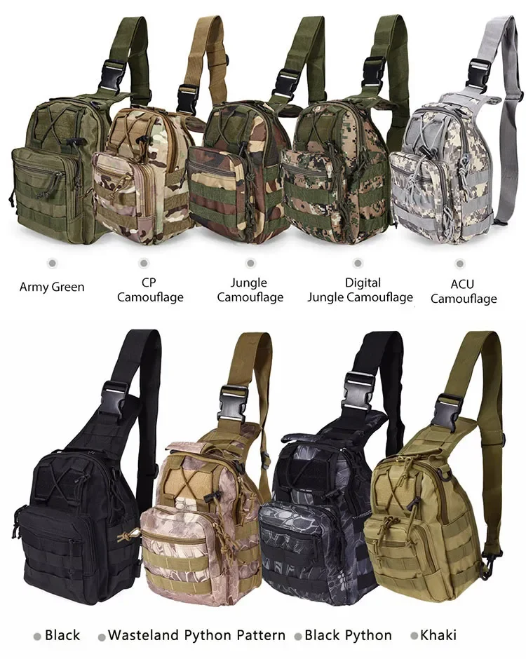 Outdoor Hunting Crossbody Single Shoulder Camouflage Bag