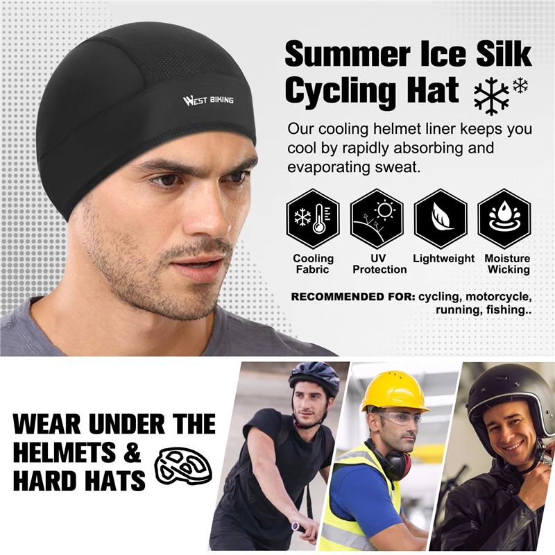 summer skull cap cycling